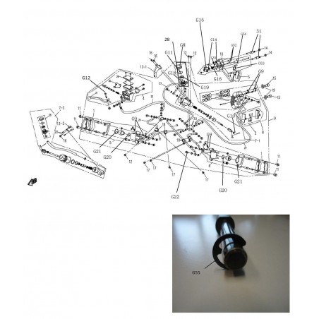 JEU DE PLAQUETTE AVANT