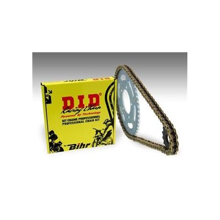 Kit chaine D.I.D 520 type DZ2 (couronne ultra-light) KTM/HUSQVARNA