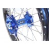 Roue avant complète ART 21x1.60 jante noire/moyeu bleu Husqvarna FC/TC & FE/TE