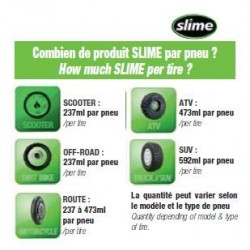 Kit SLIME Tubeless 950ml 