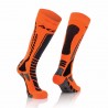 Chaussettes Acerbis MX-PRO - NOIR / ORANGE FLUO - 2018