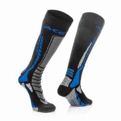 Chaussettes Acerbis MX-PRO - NOIR / ORANGE FLUO - 2018