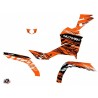 KIT DÉCO QUAD ERASER CF MOTO CFORCE 850 XC ORANGE NOIR