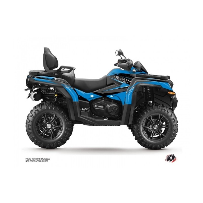 KIT DÉCO QUAD STAGE CF MOTO CFORCE 850 XC BLEU NOIR