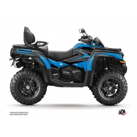KIT DÉCO QUAD STAGE CF MOTO CFORCE 850 XC BLEU NOIR