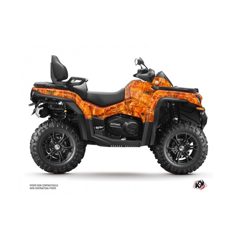 Kit Déco Quad Camo CF MOTO CFORCE 850 XC Orange