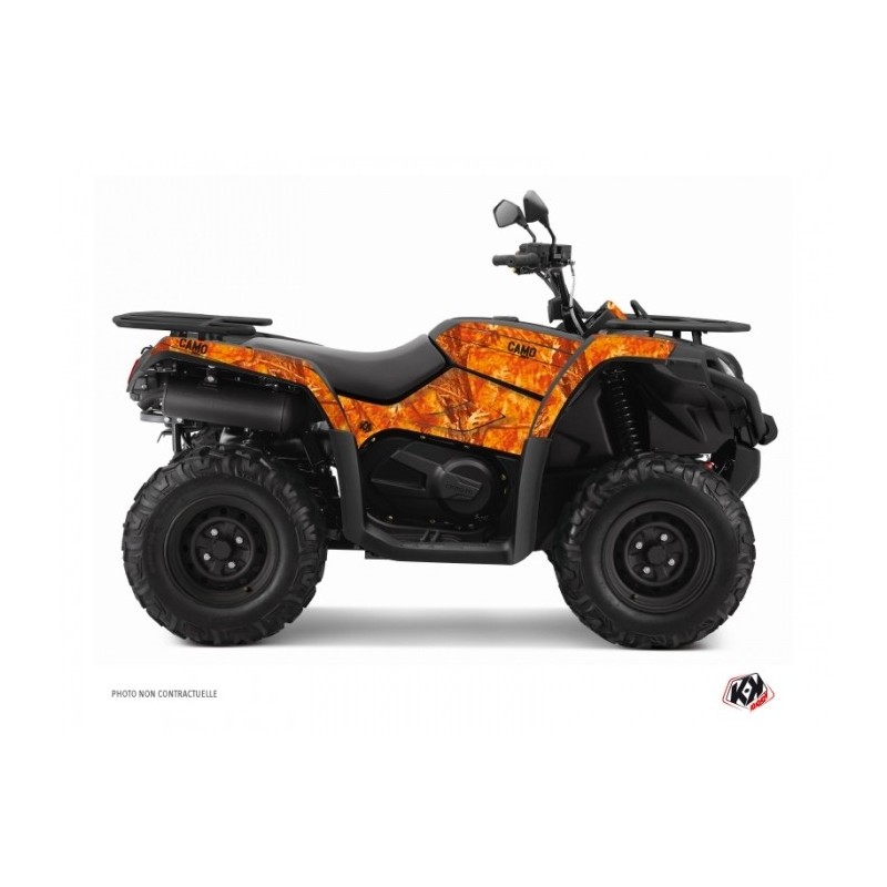 Kit Déco Quad Camo CF MOTO CFORCE 520 S Orange