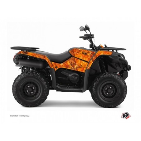 Kit Déco Quad Camo CF MOTO CFORCE 520 S Orange