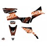 Kit Déco Quad Eraser CF MOTO CFORCE 520 S Orange Noir