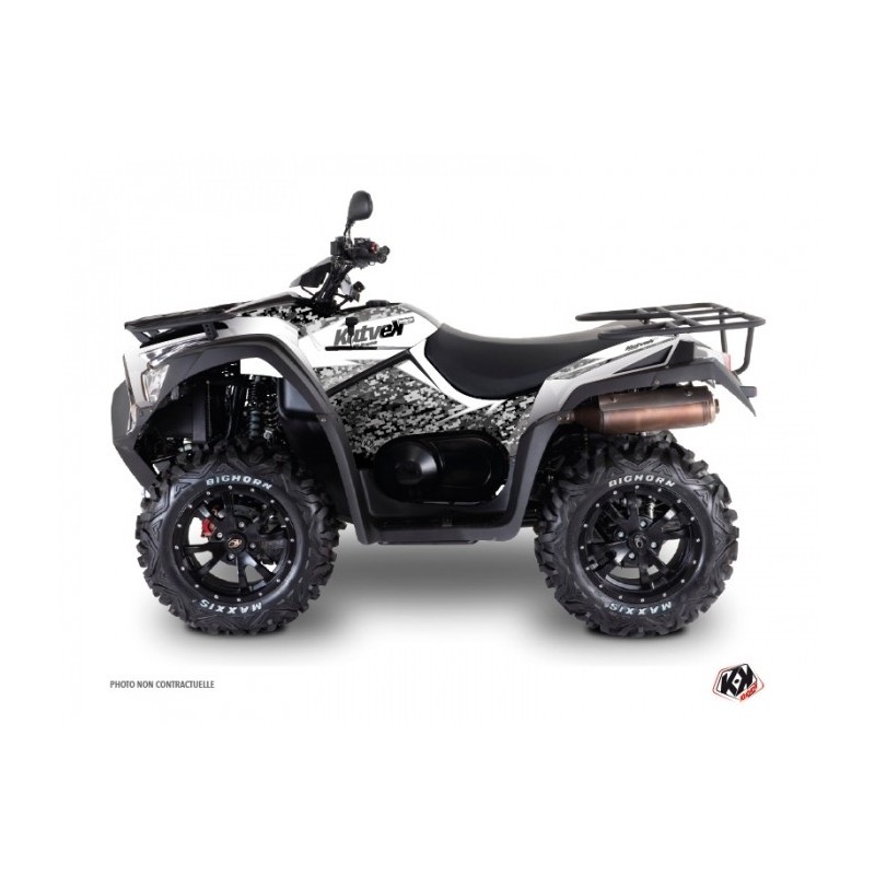 Kit Déco Quad Predator Kymco 700 MXU Blanc