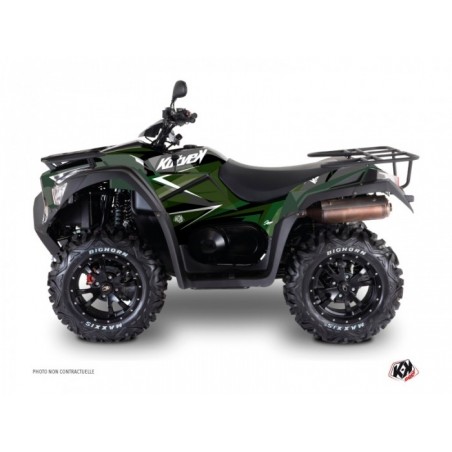 Kit Déco Quad Stage Kymco 700 MXU Noir Vert