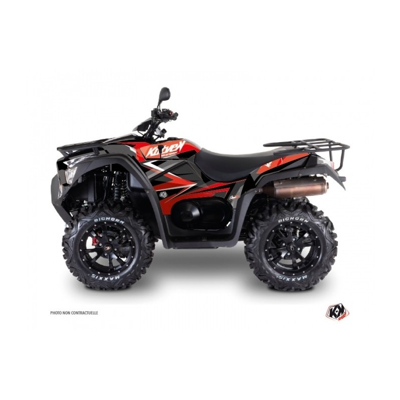 Kit Déco Quad Stage Kymco 700 MXU Rouge Noir