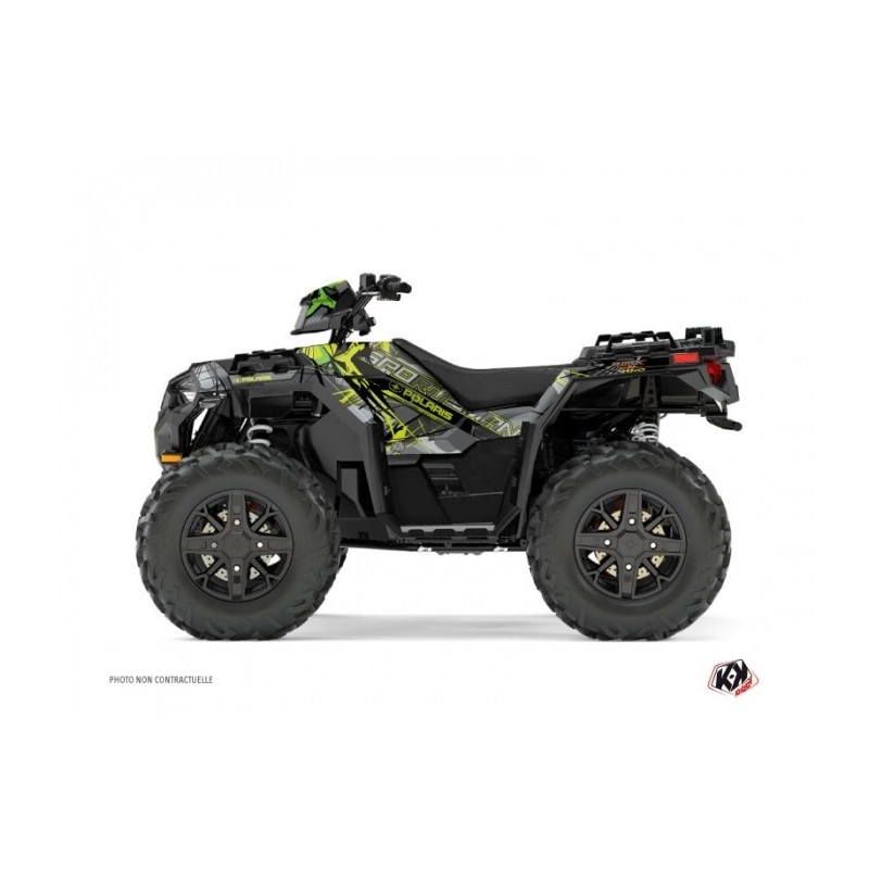 Kit Déco Quad Evil Polaris 1000 Sportsman XP Forest Gris Vert