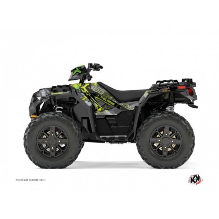 Kit Déco Quad Evil Polaris 1000 Sportsman XP Forest Gris Vert