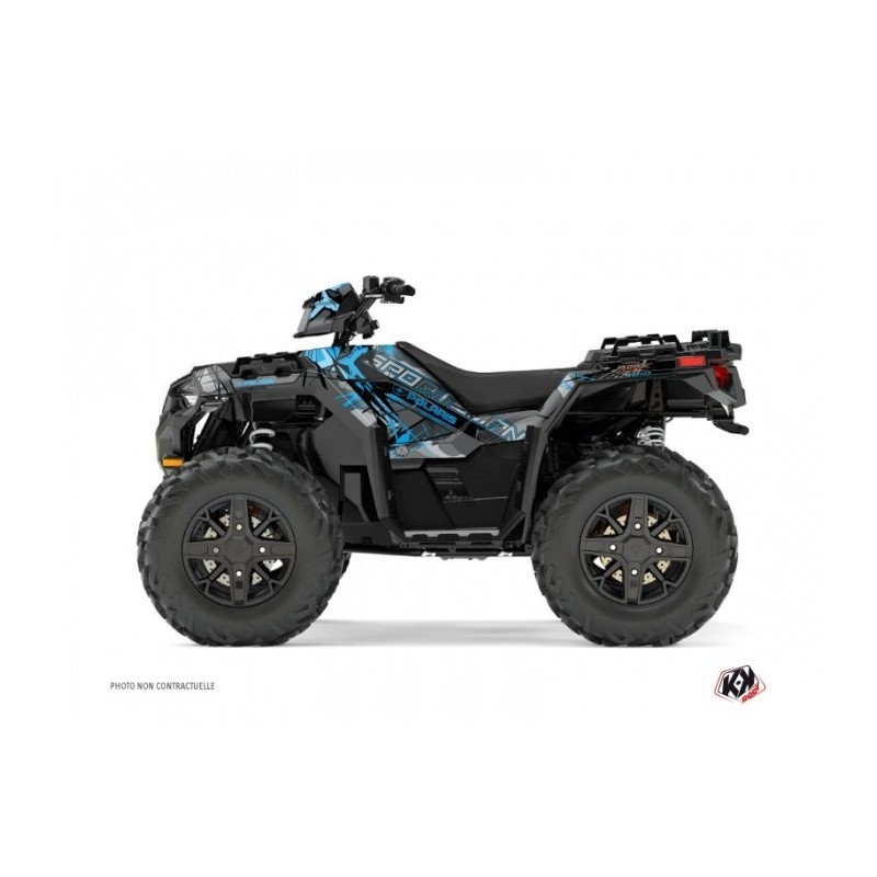 Kit Déco Quad Evil Polaris 1000 Sportsman XP Forest Gris Bleu