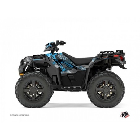 Kit Déco Quad Evil Polaris 1000 Sportsman XP Forest Gris Bleu