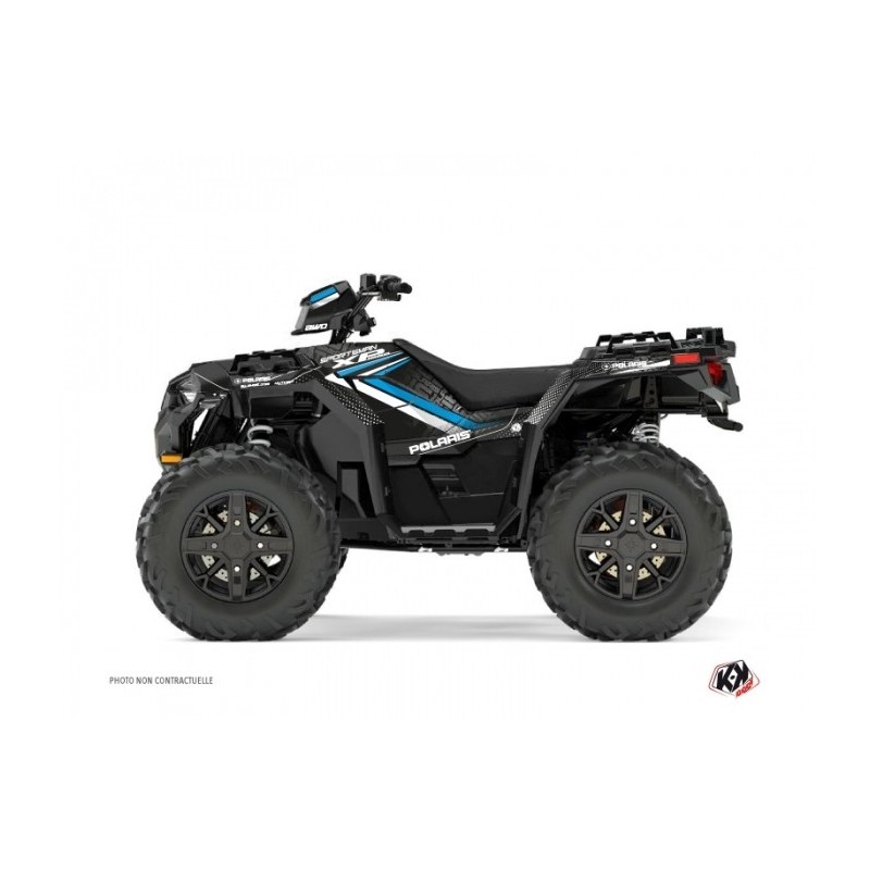 Kit Déco Quad Rock Polaris 1000 Sportsman XP Forest Noir Bleu