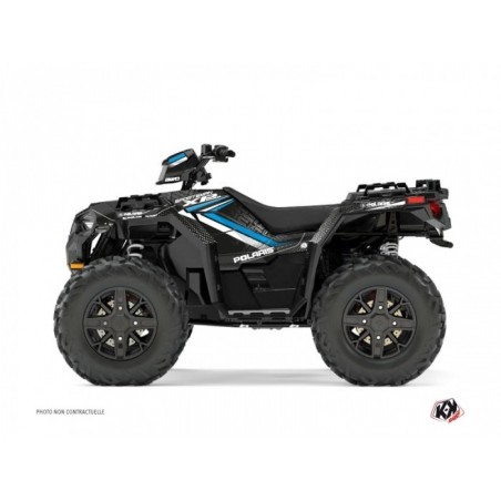 Kit Déco Quad Rock Polaris 1000 Sportsman XP Forest Noir Bleu