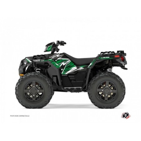 Kit Déco Quad Jungle Polaris 1000 Sportsman XP Forest Noir Vert
