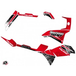 Kit Déco Quad Rock Polaris 500 Sportsman Forest Rouge