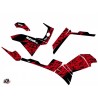 Kit Déco Quad Predator Polaris 500-800 Sportsman Forest Rouge Noir