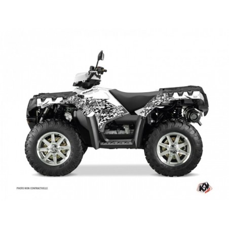 Kit Déco Quad Predator Polaris 500-800 Sportsman Forest Blanc