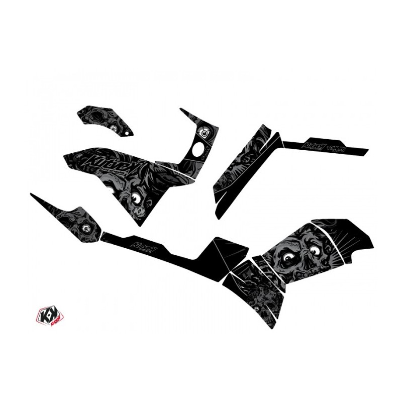 Kit Déco Quad Zombies Dark Polaris 500-800 Sportsman Forest Noir