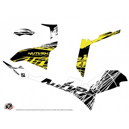 Kit Déco Quad Eraser Fluo Polaris 500-800 Sportsman Forest Jaune