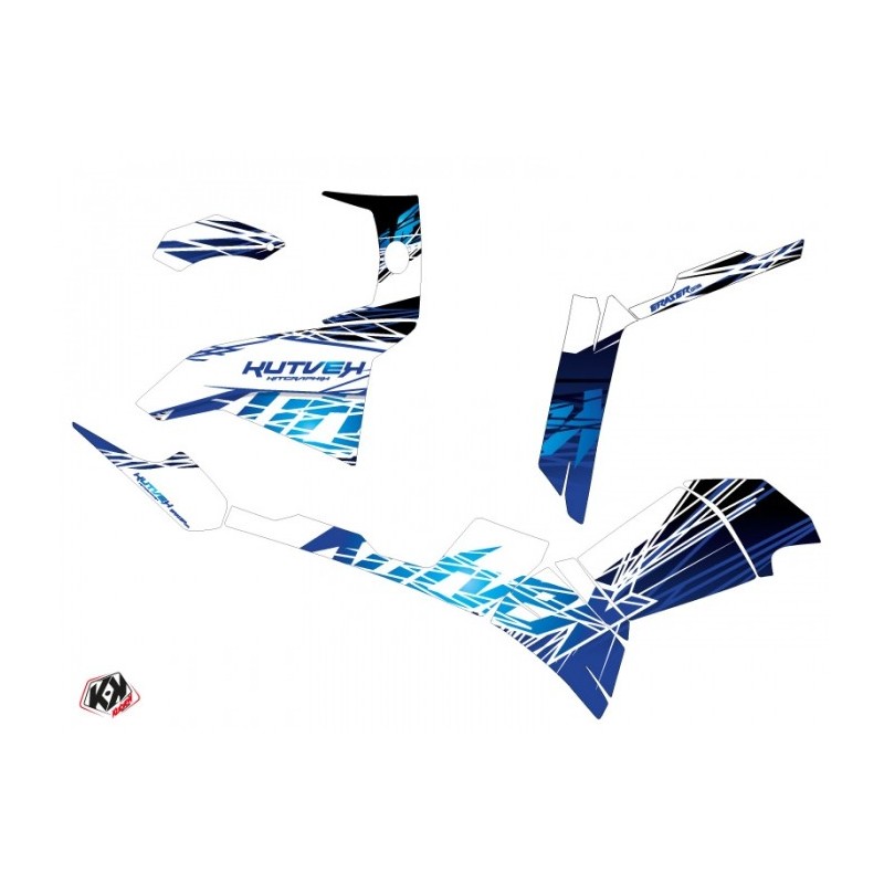 Kit Déco Quad Eraser Polaris 500-800 Sportsman Forest Bleu