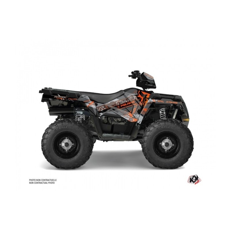Kit Déco Quad Evil Polaris 570 Sportsman Forest Gris Orange