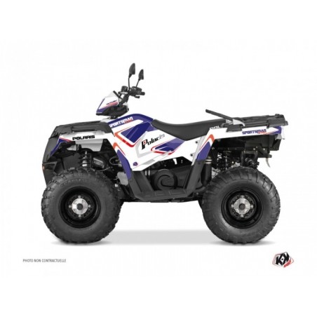 Kit Déco Quad Vintage Polaris 570 Sportsman Forest Bleu