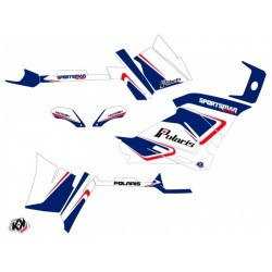 Kit Déco Quad Vintage Polaris 570 Sportsman Forest Bleu