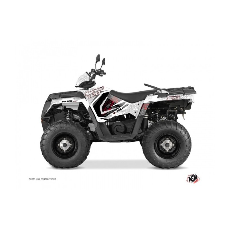 Kit Déco Quad Rock Polaris 570 Sportsman Forest Blanc