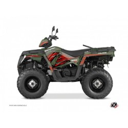Kit Déco Quad Jungle Polaris 570 Sportsman Forest Vert Rouge