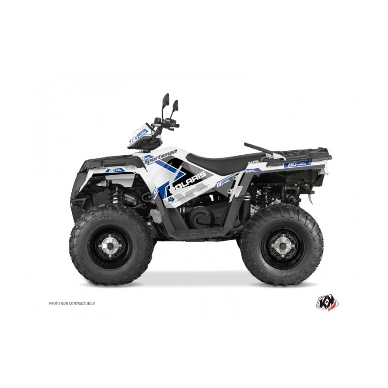 Kit Déco Quad Vintage Polaris 570 Sportsman Forest Bleu 60th Anniversary