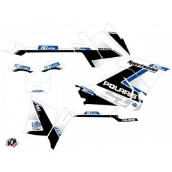 Kit Déco Quad Vintage Polaris 570 Sportsman Forest Bleu 60th Anniversary