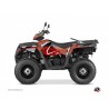 Kit Déco Quad Predator Polaris 570 Sportsman Forest Rouge Noir