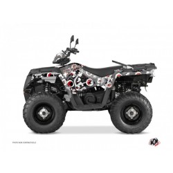 Kit Déco Quad Freegun Eyed Polaris 570 Sportsman Forest Gris Rouge
