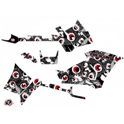 Kit Déco Quad Freegun Eyed Polaris 570 Sportsman Forest Gris Rouge