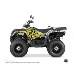 Kit Déco Quad Eraser Fluo Polaris 570 Sportsman Forest Jaune