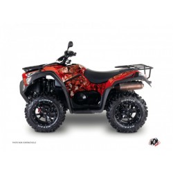 Kit Déco Quad Camo Kymco 550 MXU Rouge