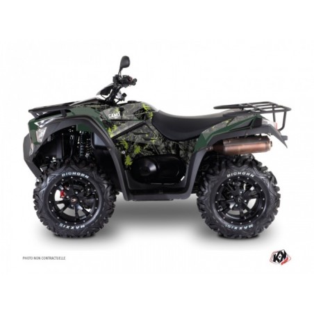 Kit Déco Quad Camo Kymco 550 MXU Noir Vert