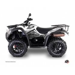 Kit Déco Quad Predator Kymco 550 MXU Blanc