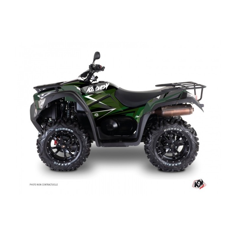Kit Déco Quad Stage Kymco 550 MXU Noir Vert