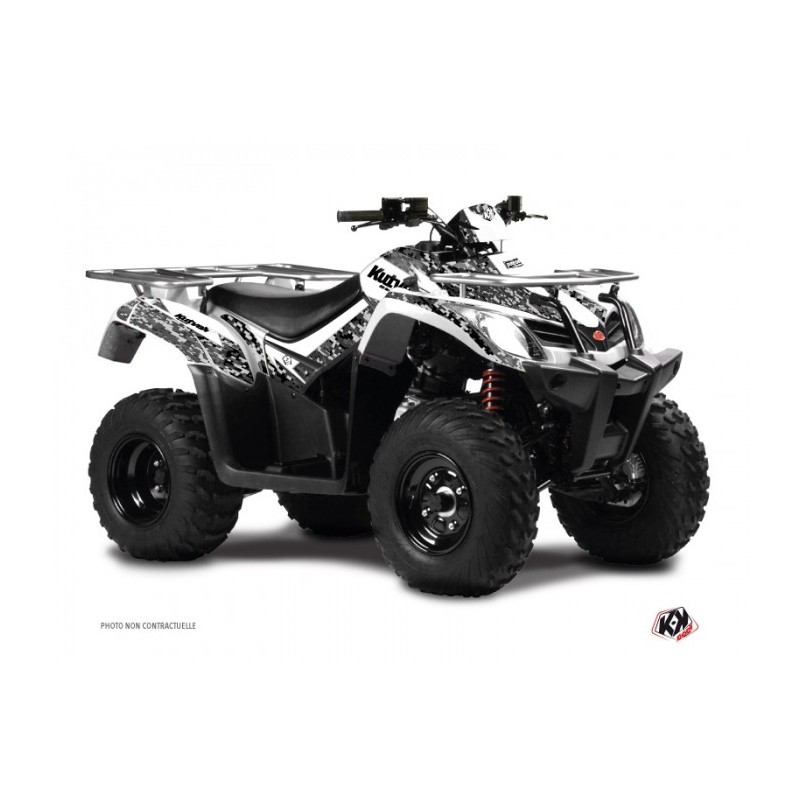 Kit Déco Quad Predator Kymco 400 MXU Blanc