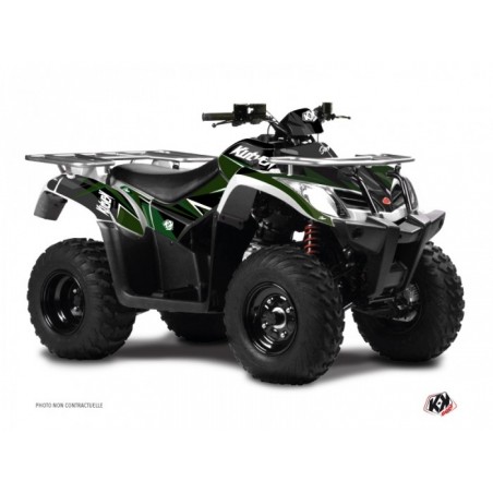 Kit Déco Quad Stage Kymco 400 MXU Noir Vert