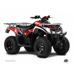 Kit Déco Quad Stage Kymco 400 MXU Rouge Noir