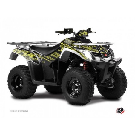 Kit Déco Quad Eraser Kymco 400 MXU Neon Gris