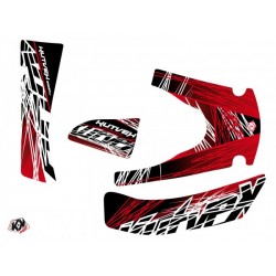 Kit Déco Quad Eraser Kymco 400 MXU Rouge Blanc