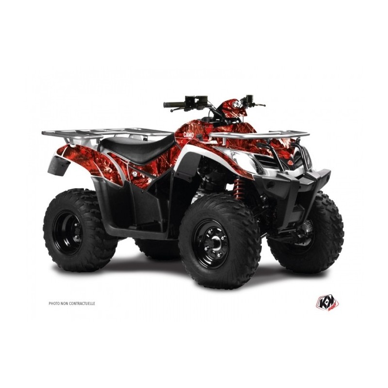 Kit Déco Quad Camo Kymco 300 MXU Rouge